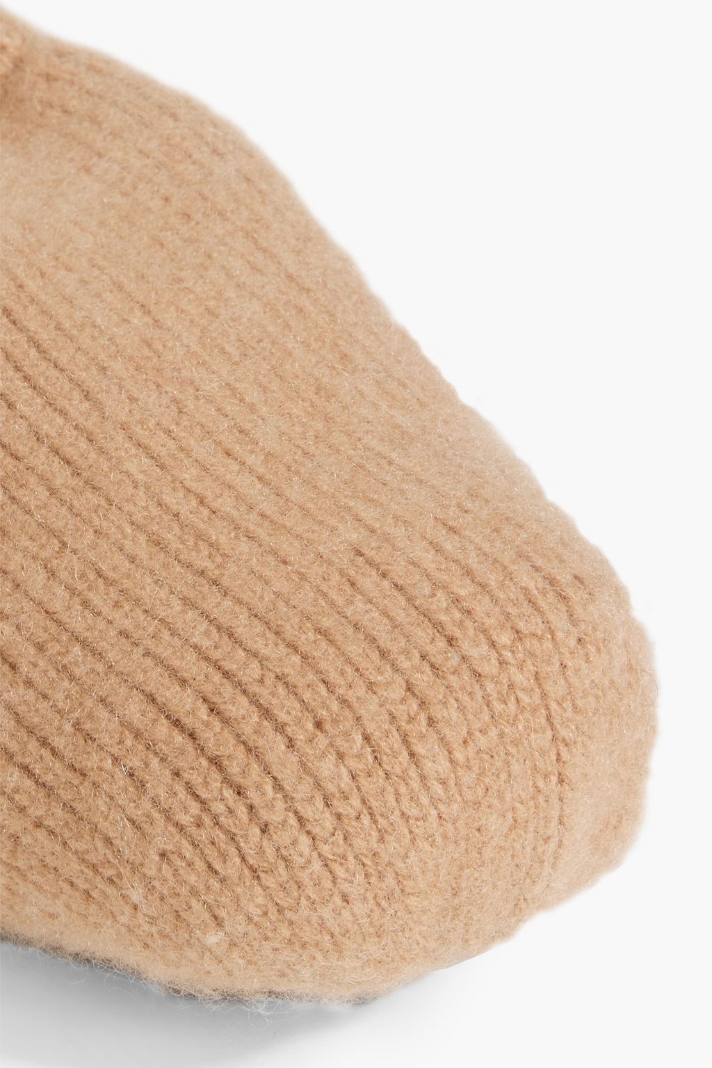 KHAITE Logan cashmere ballet flats