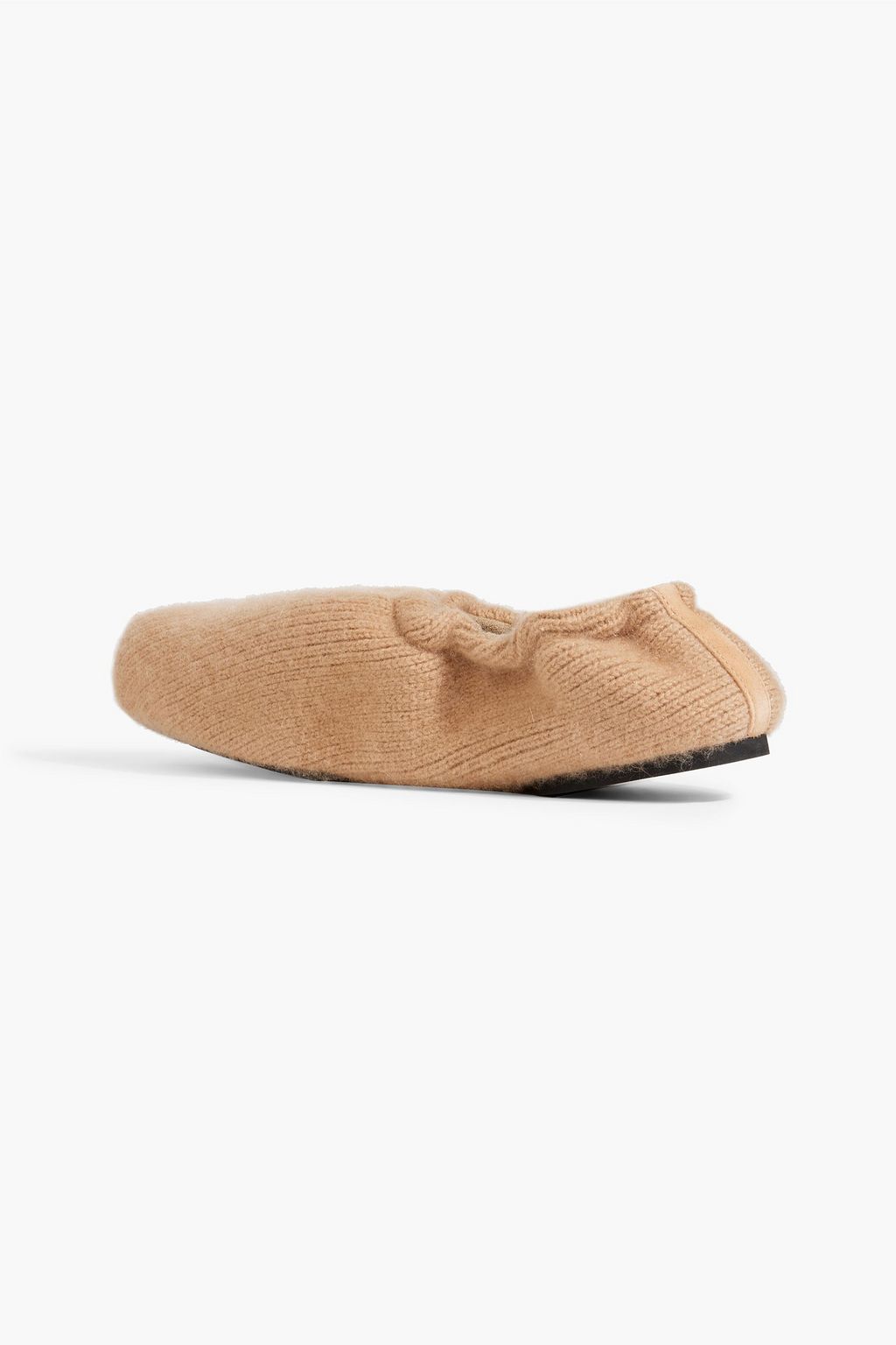 KHAITE Logan cashmere ballet flats