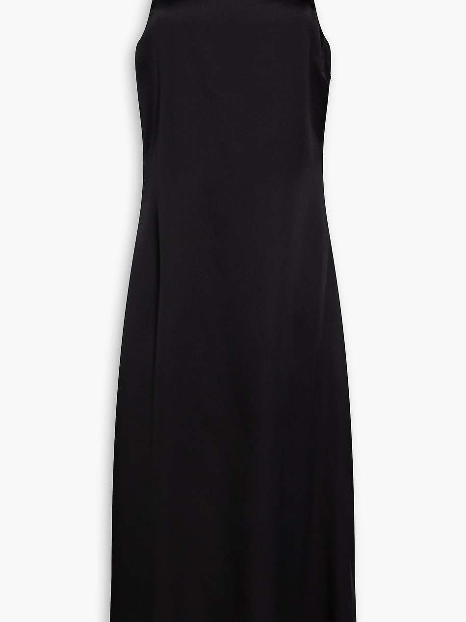 eila silk-satin midi slip dress