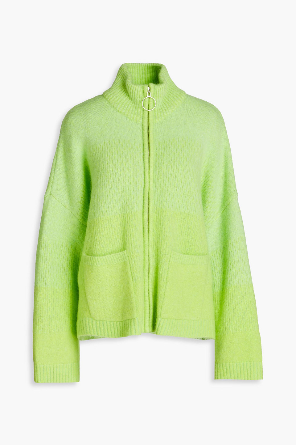Holzweiler Cardigan Aus Einer Wollmischung In Lime Green