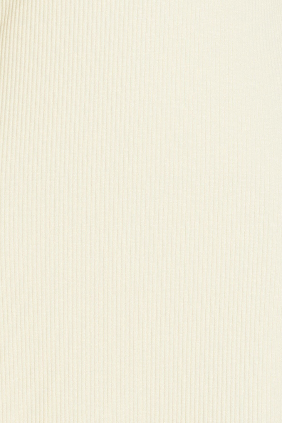 Holzweiler Tora Midikleid Aus Gerippter Stretch-baumwolle Mit Cut-outs In Pastel Yellow