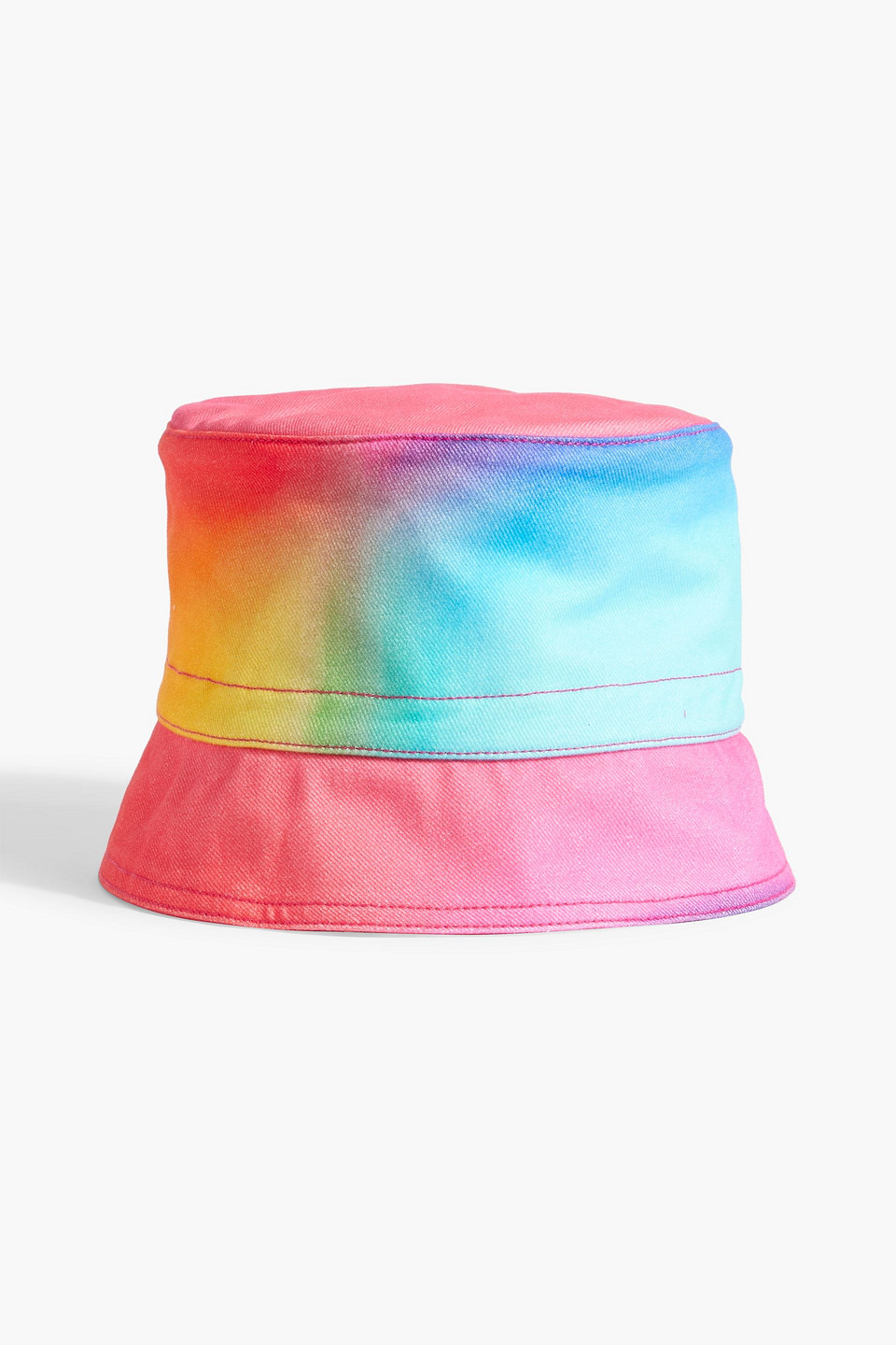 Printed cotton-twill bucket hat