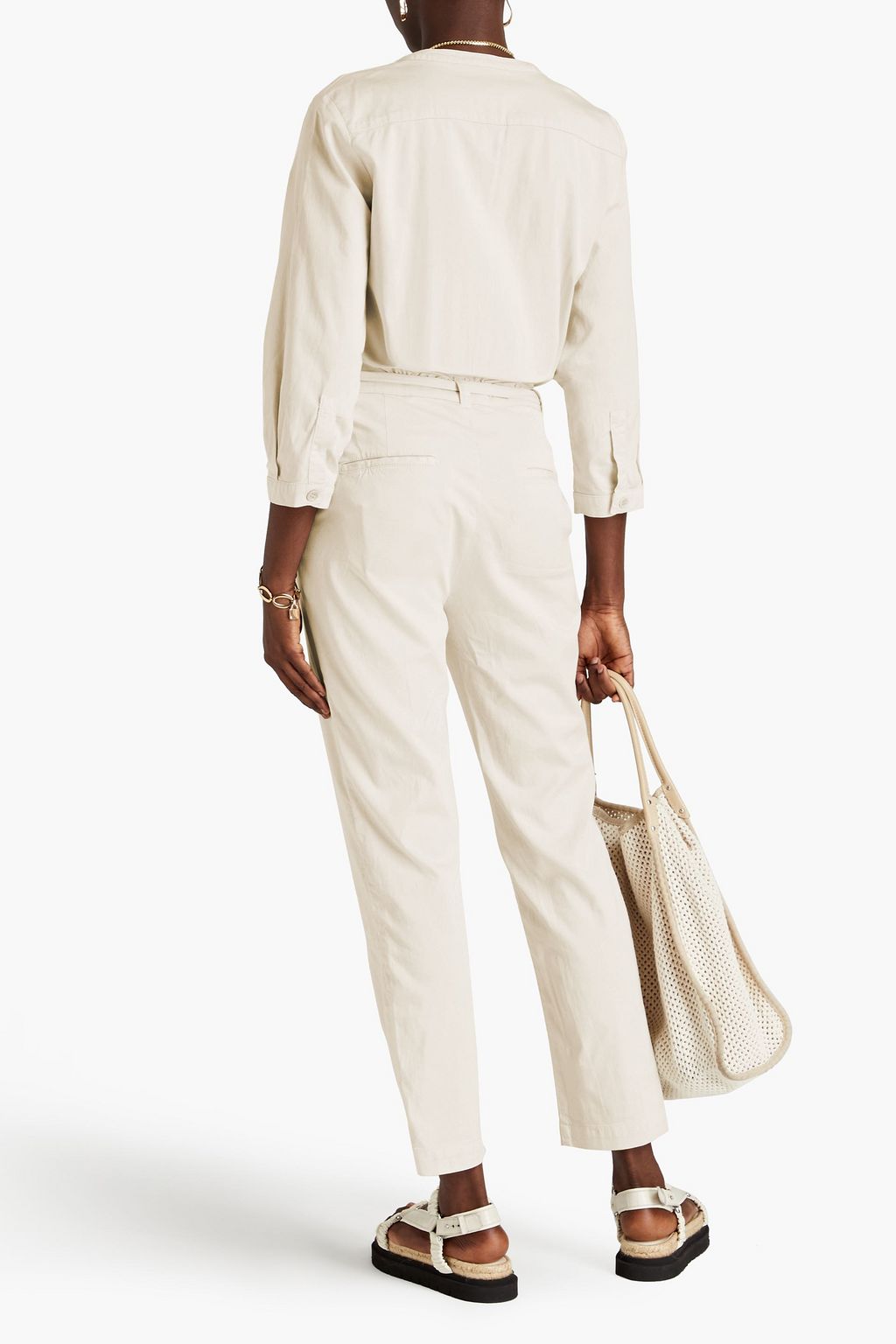 BA&SH Paros Lyocell-blend jumpsuit