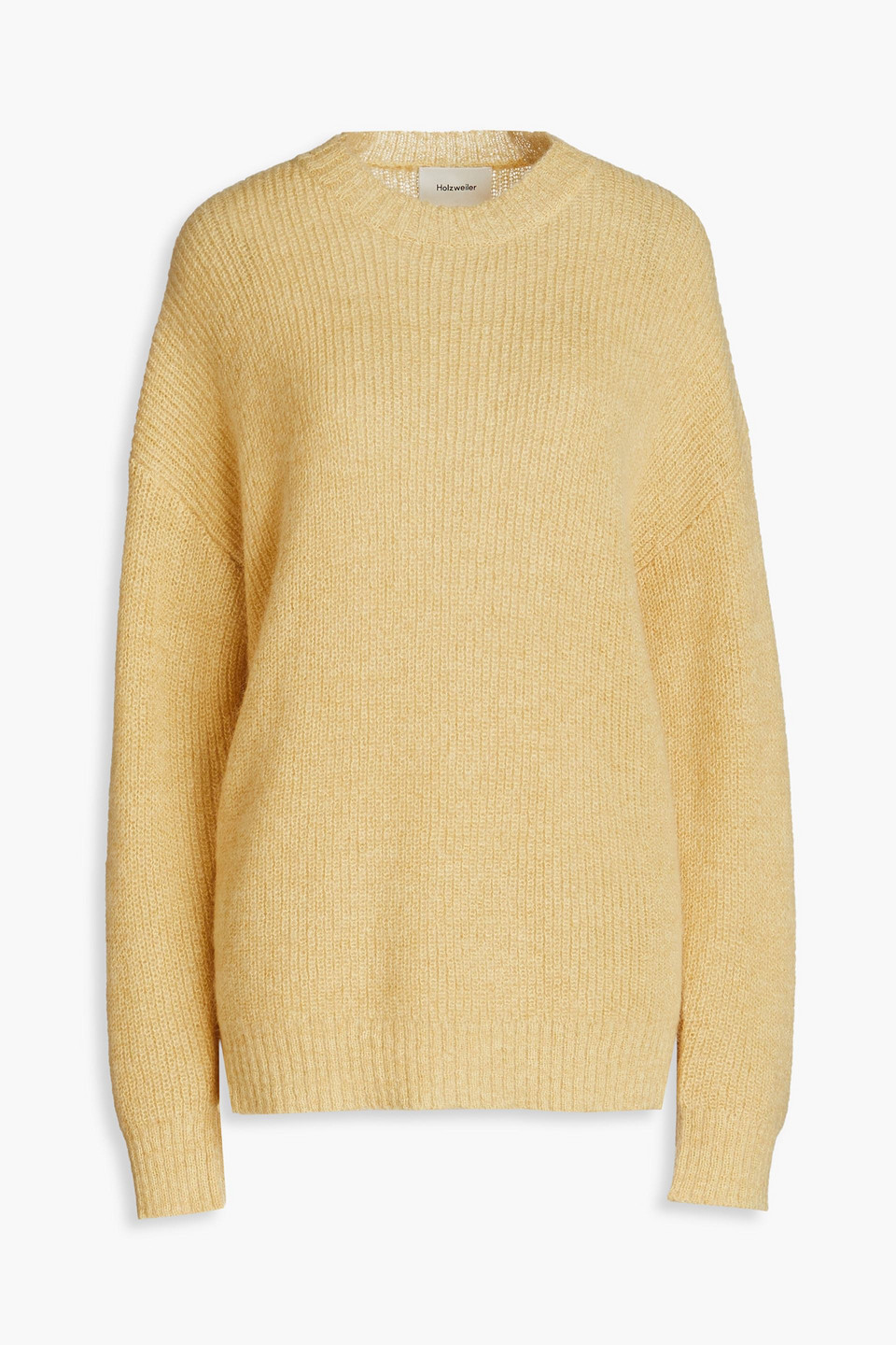 Holzweiler Yellow Sande Sweater In 1165 Lt. Yellow Mix