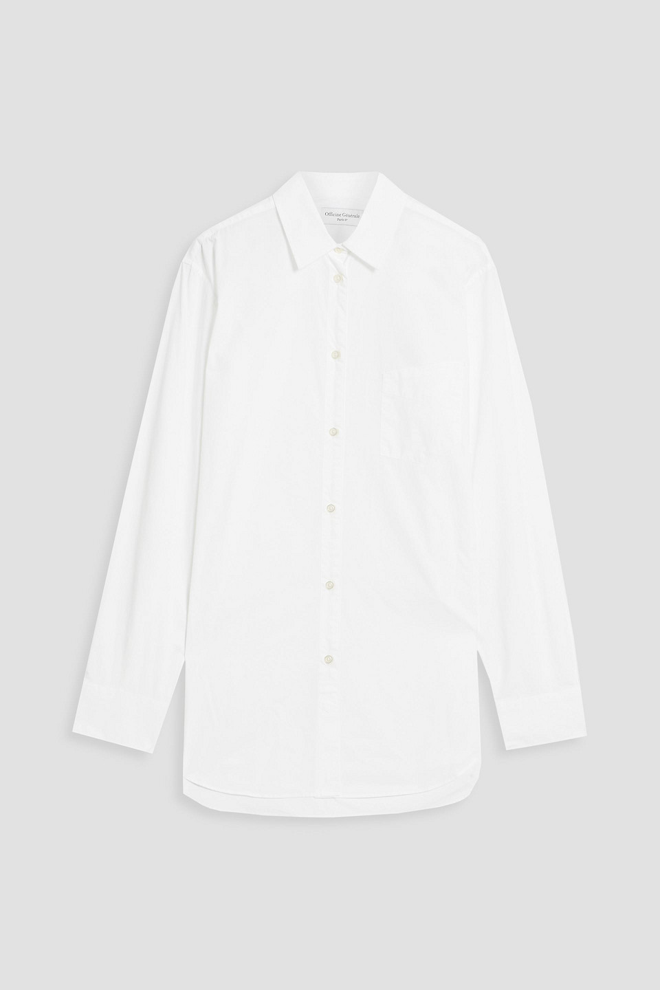 Officine Générale - Vivienne cotton-poplin shirt