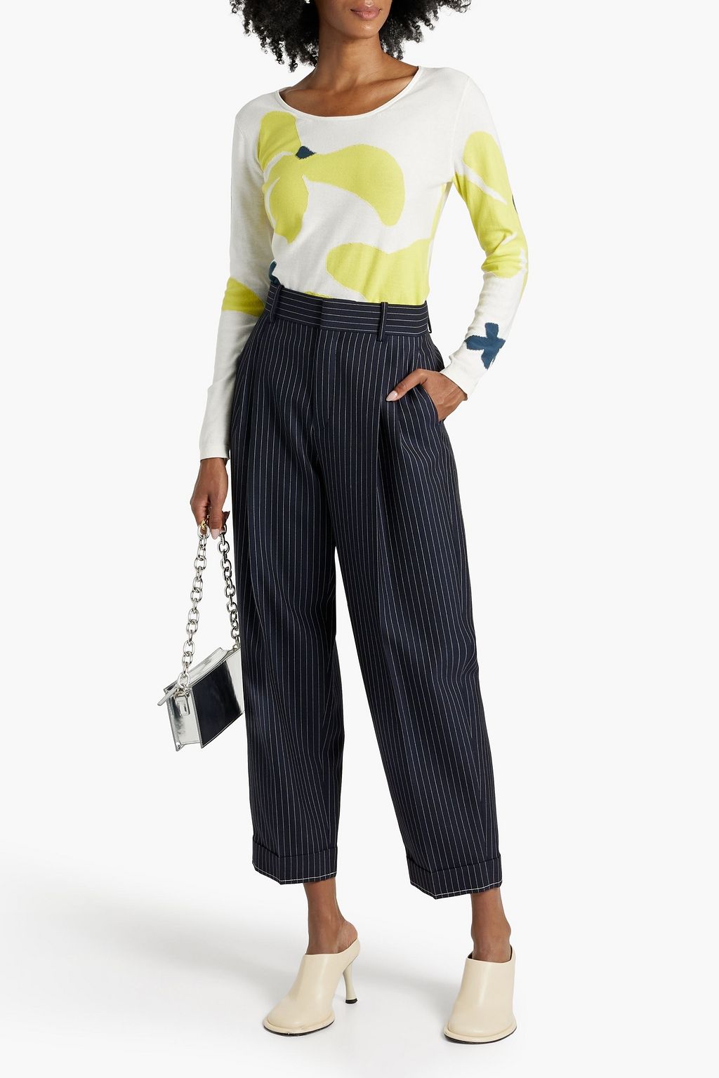 PS PAUL SMITH 인타르시아 코튼 스웨터