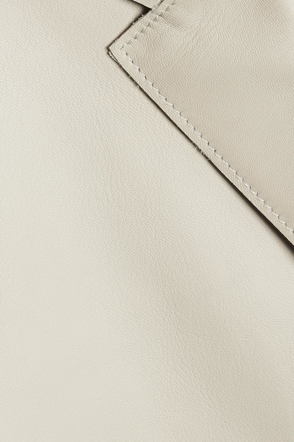 OFFICINE GÉNÉRALE Christelle leather shirt