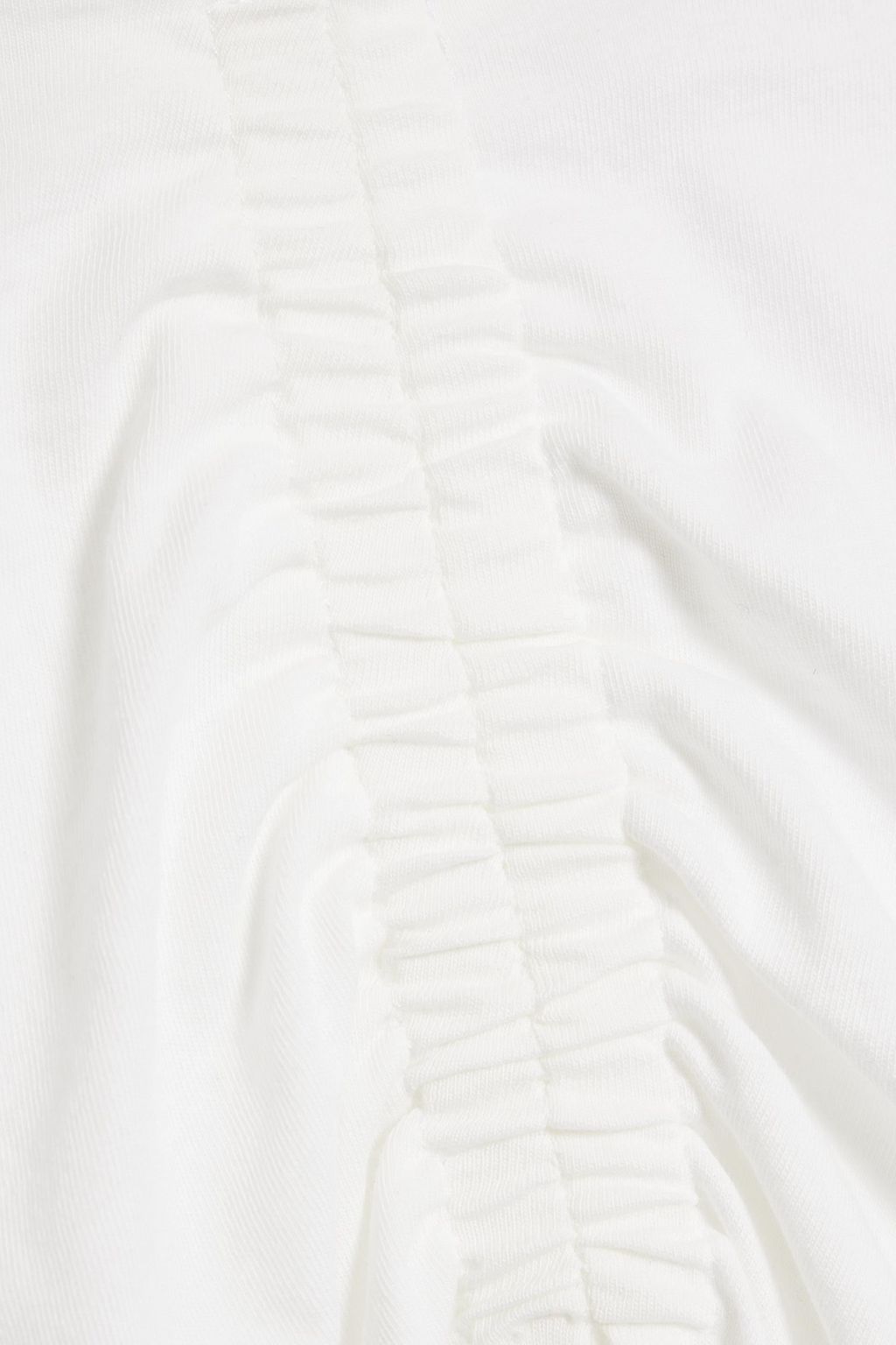 ATM ANTHONY THOMAS MELILLO Ruched cotton-jersey mini dress