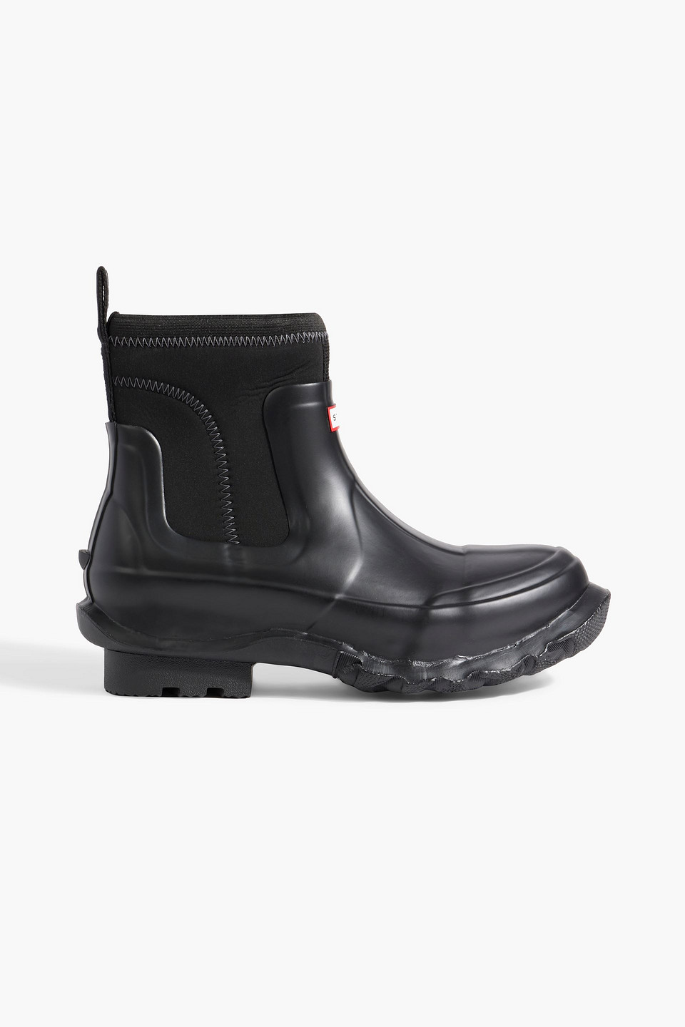 Stella Mccartney Hunter Regenstiefel Aus Gummi Und Neopren In Black