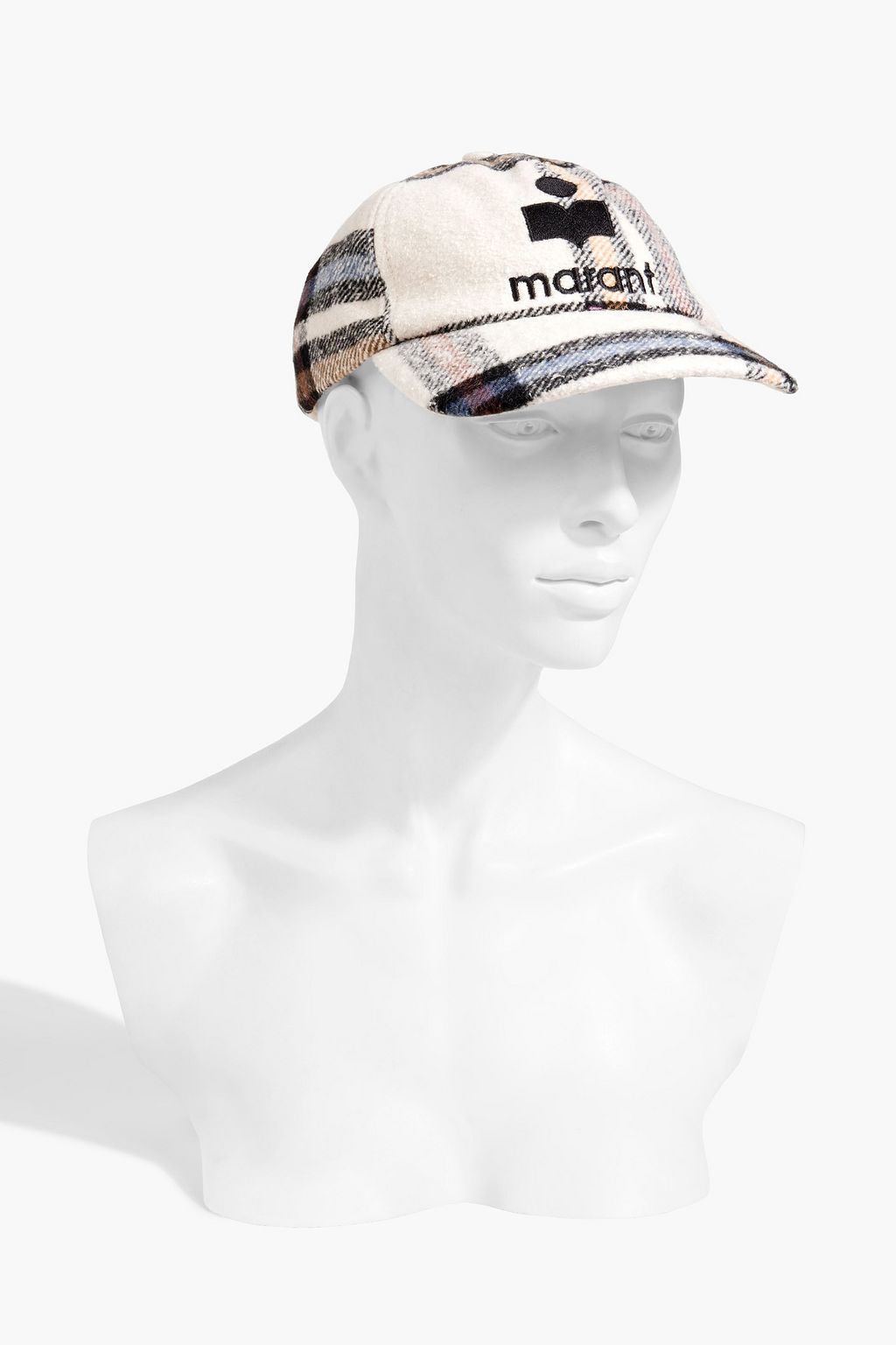 ISABEL MARANT Tyron checked felt cap