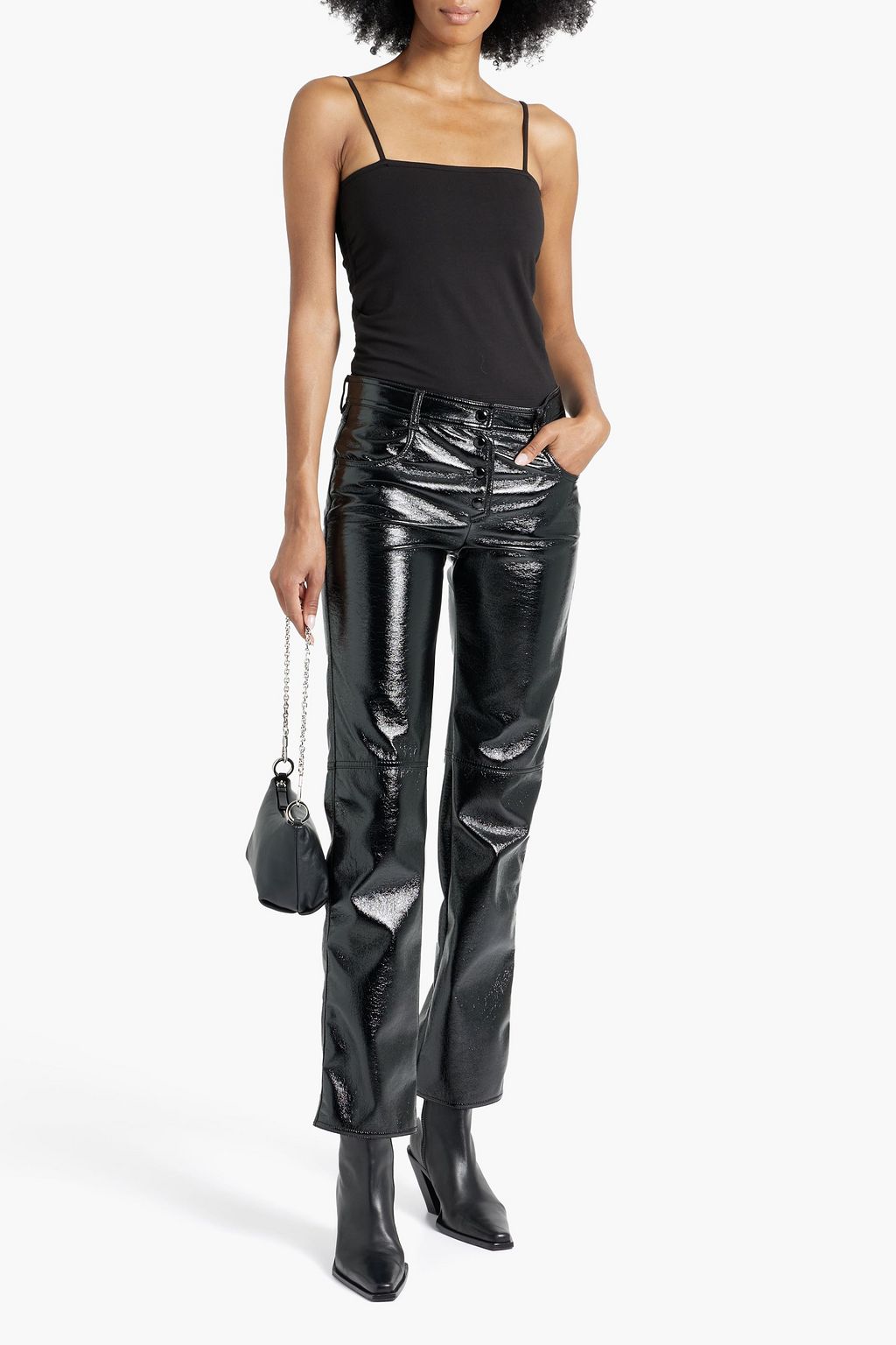 ATM ANTHONY THOMAS MELILLO Ruched stretch-Pima cotton-jersey tank