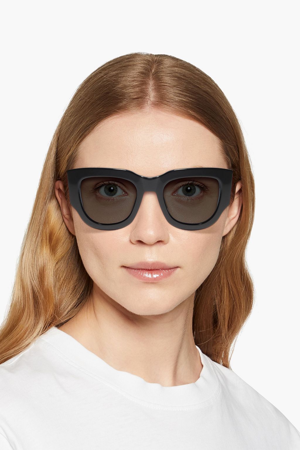 BY MALENE BIRGER D-frame tortoiseshell-print acetate sunglasses