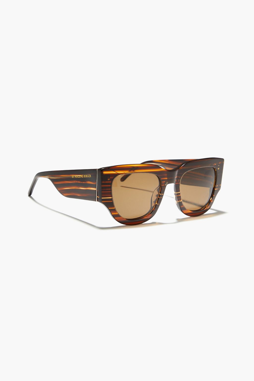 BY MALENE BIRGER D-frame tortoiseshell-print acetate sunglasses