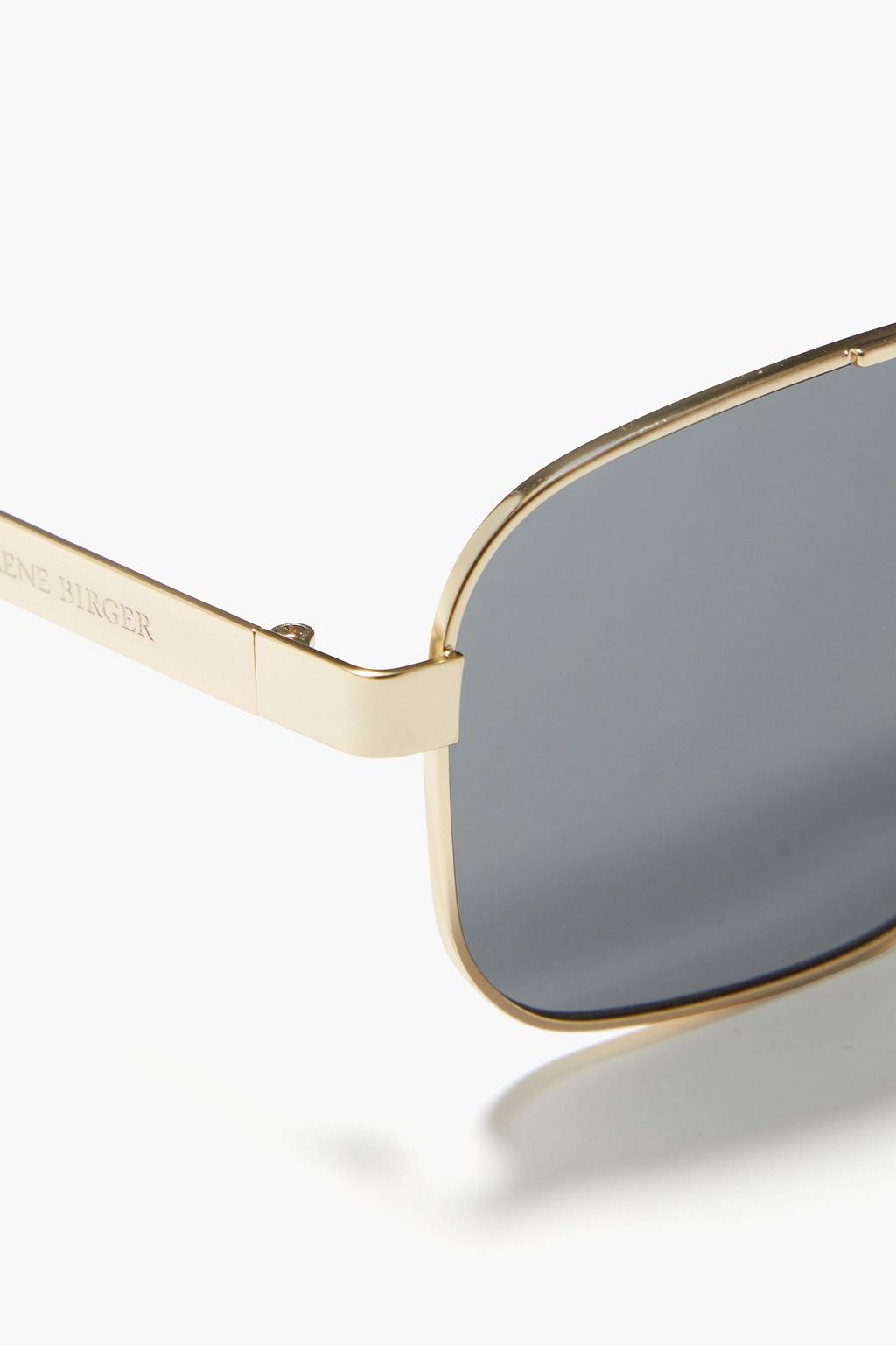 BY MALENE BIRGER Sherman Pilotensonnenbrille mit goldfarbenen Details
