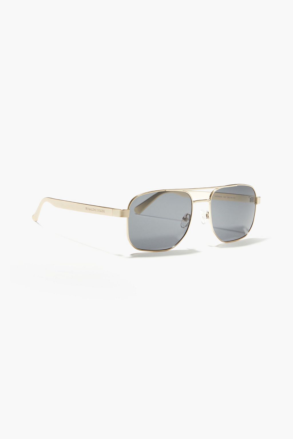 BY MALENE BIRGER Sherman Pilotensonnenbrille mit goldfarbenen Details