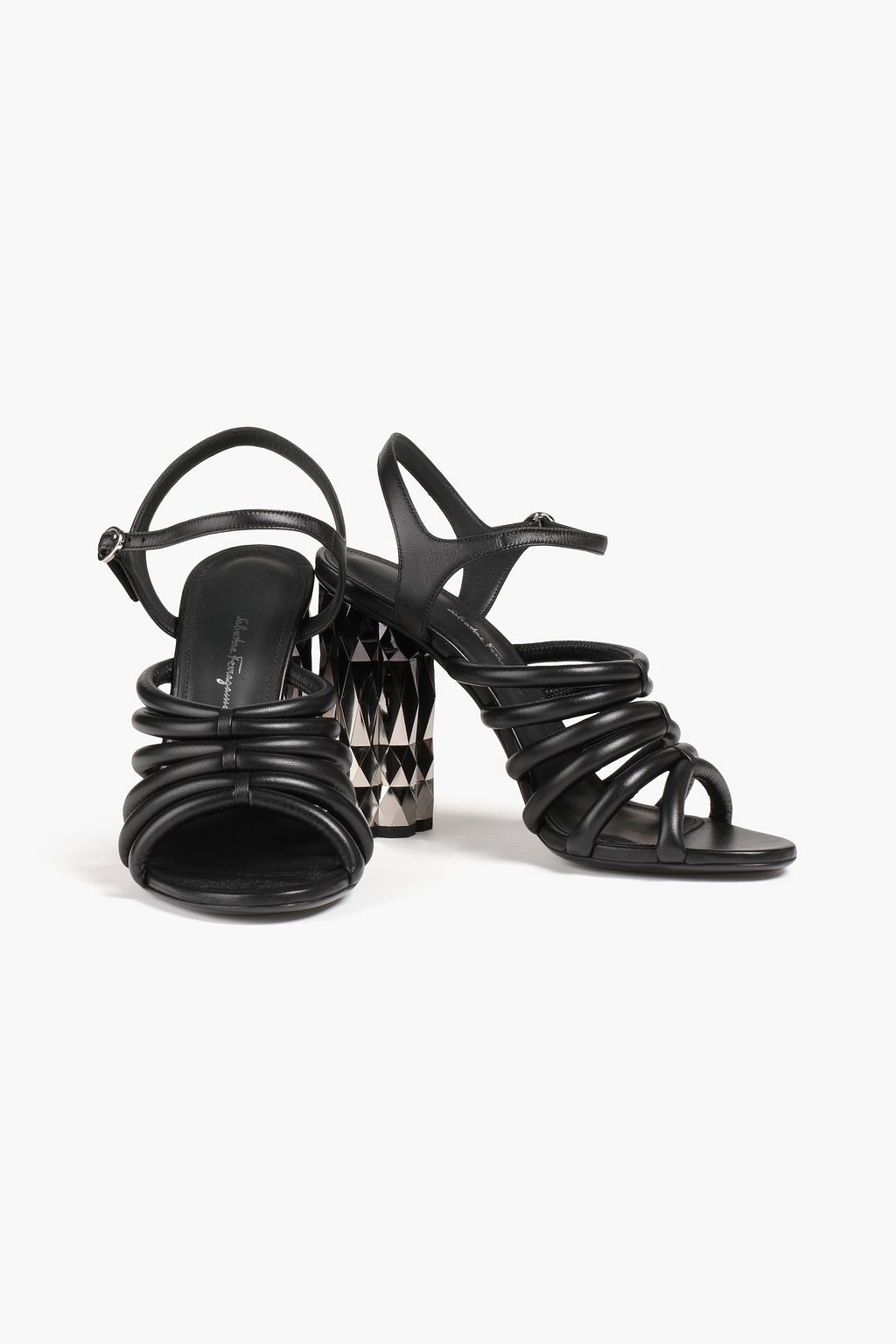 FERRAGAMO 아말리아 가죽 샌들