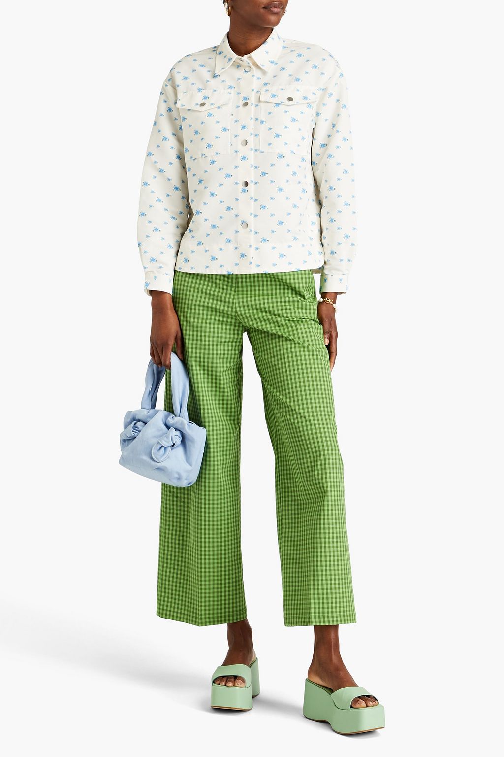 STELLA NOVA Helda floral-print shell jacket