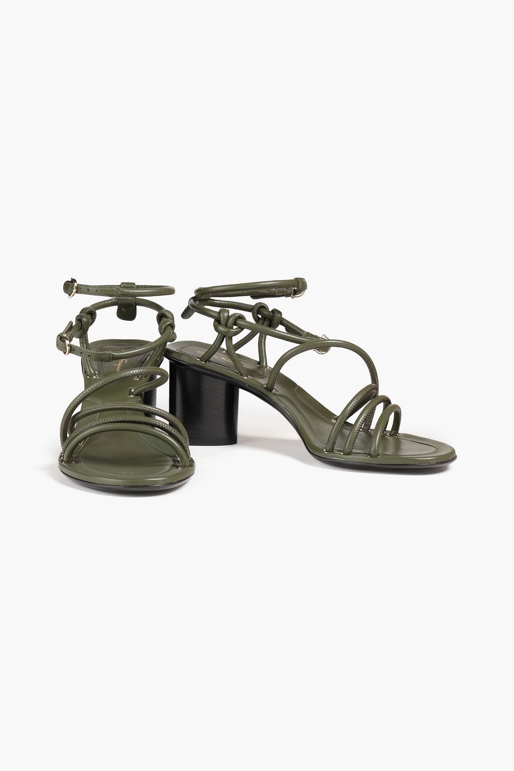 FERRAGAMO Augusta レザー サンダル