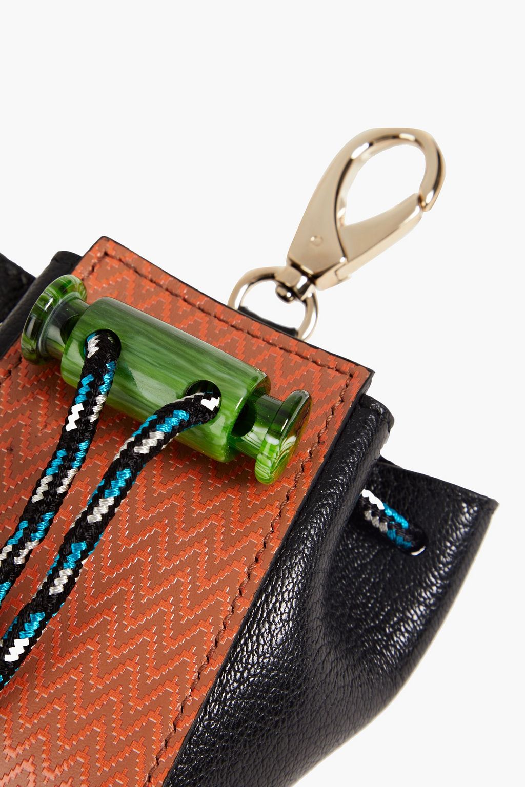 MISSONI Printed leather phone accessories case
