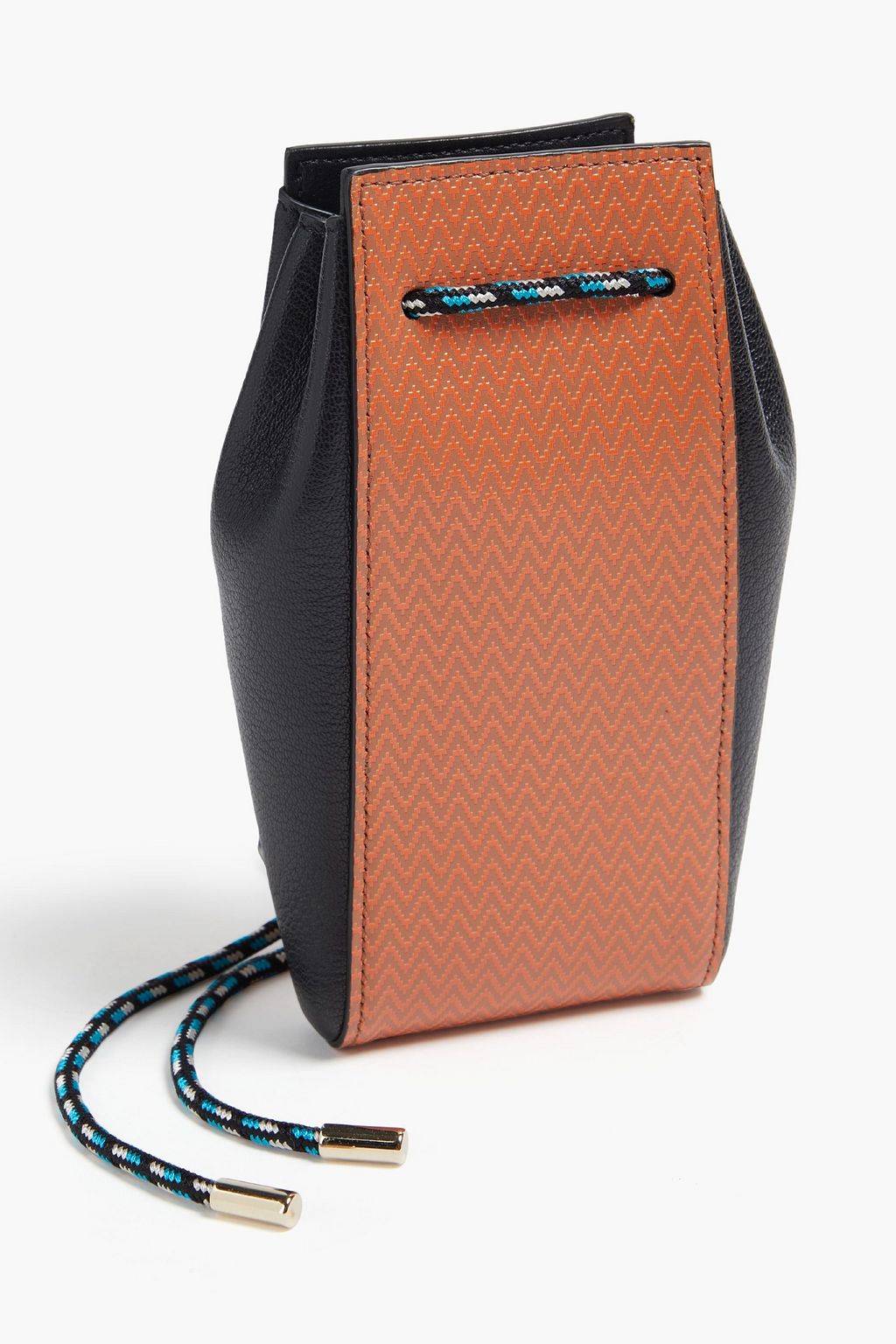 MISSONI Printed leather phone case