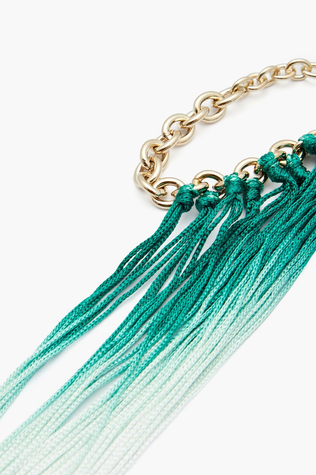 MISSONI Gold-tone fringed earrings