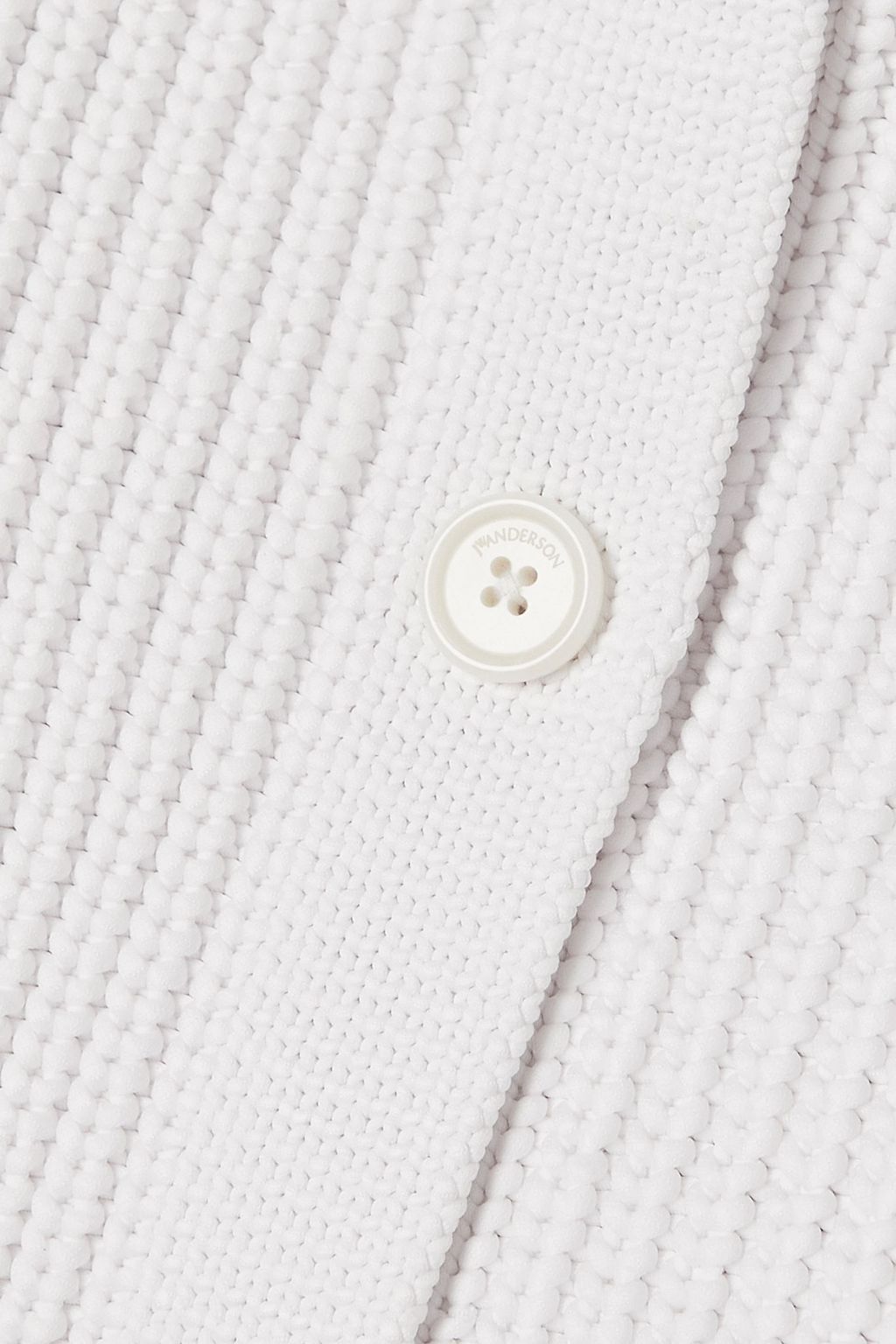 JW ANDERSON Ribbed-knit cardigan