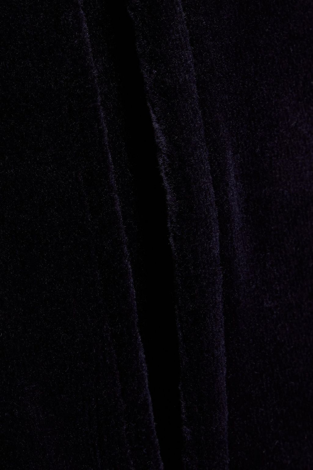 NILI LOTAN Cotton-blend velour track pants