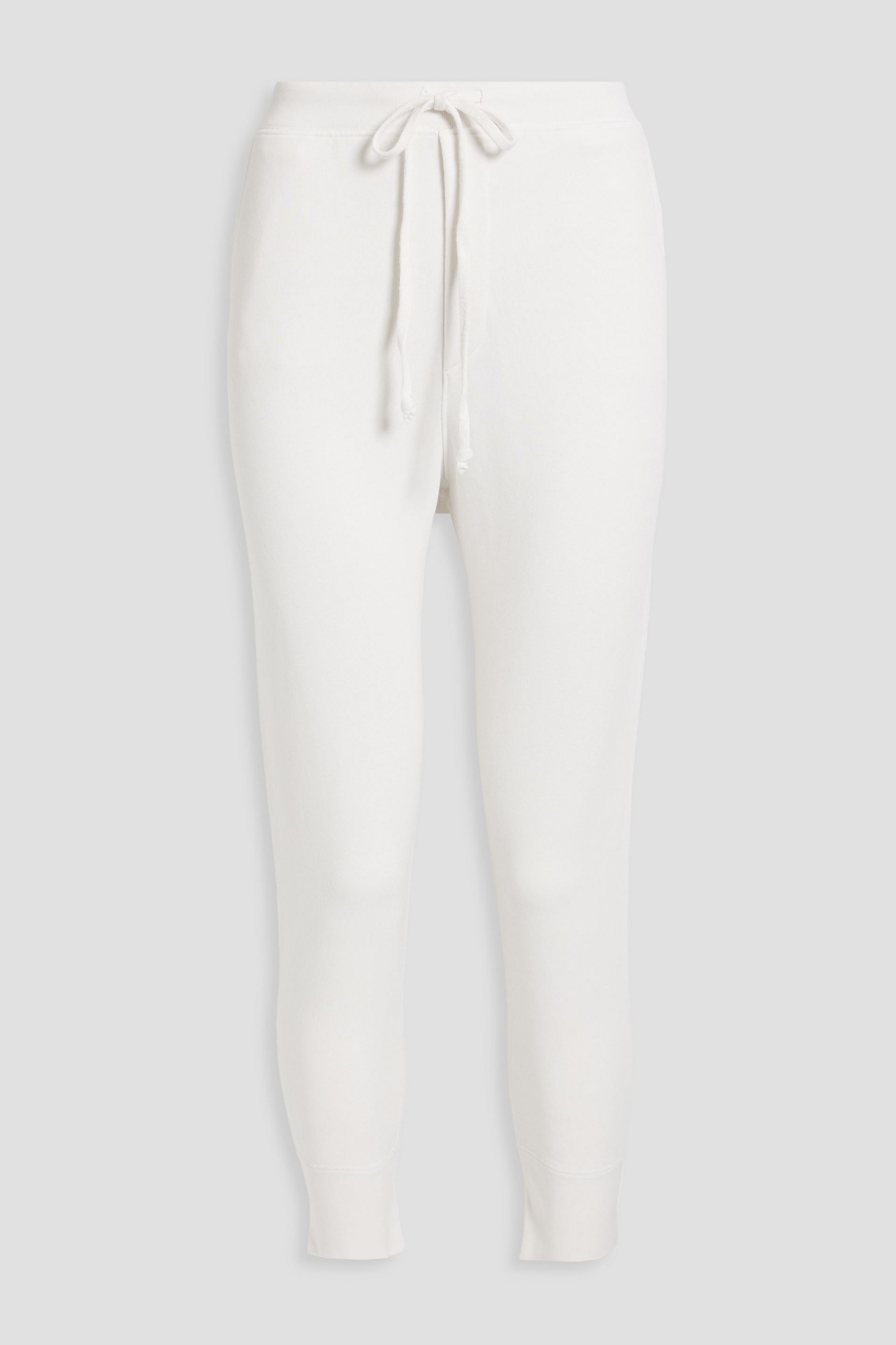 Nili Lotan Nolan French cotton-terry track pants thumbnail