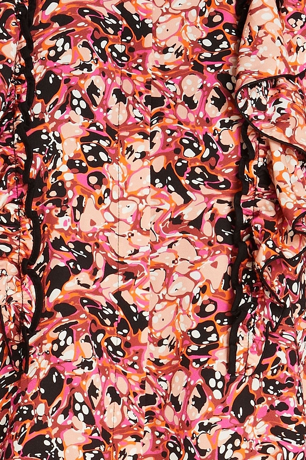 HOFMANN COPENHAGEN Celestine ruffled printed ECOVERO-twill blouse