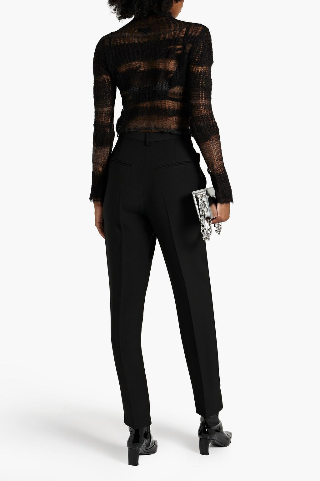 RAG & BONE Lilian open-knit alpaca-blend turtleneck sweater