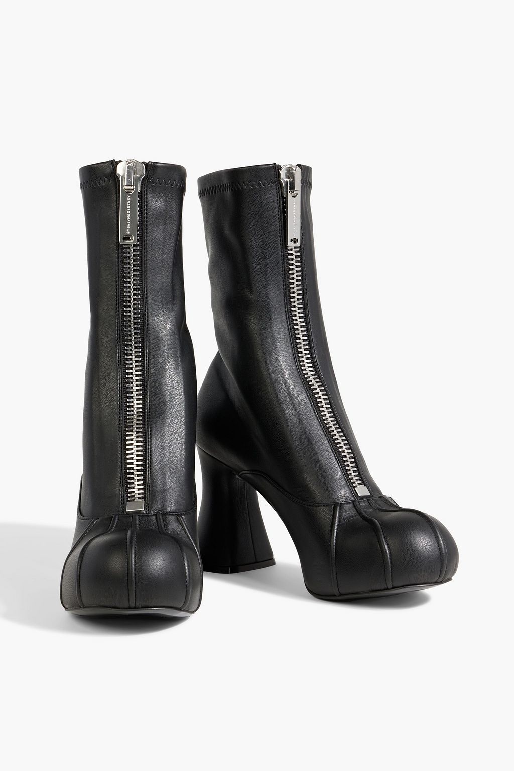 STELLA MCCARTNEY بوت بطول الكاحل من جلد صناعي مطاط