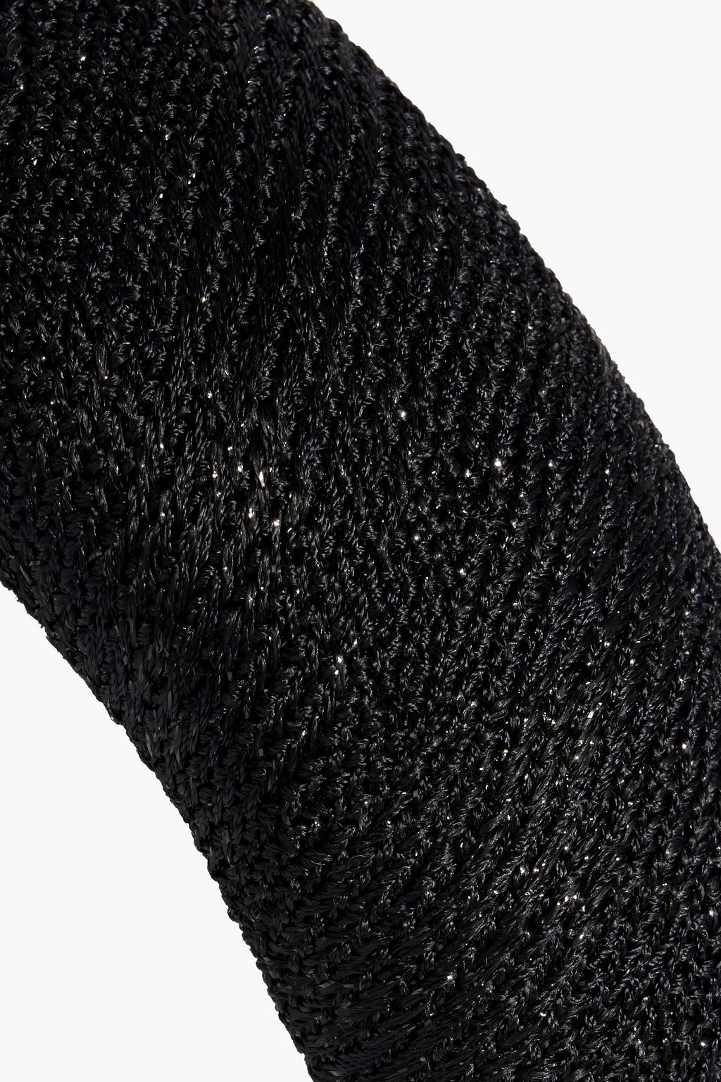 MISSONI Metallic crochet-knit headband