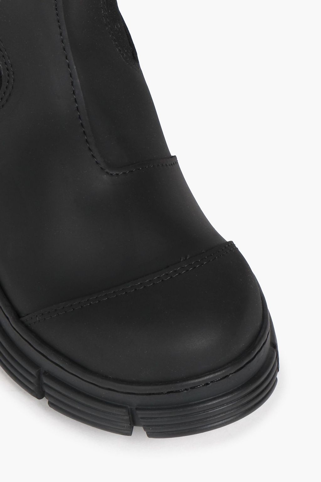 GANNI Chelsea-Boots aus Gummi