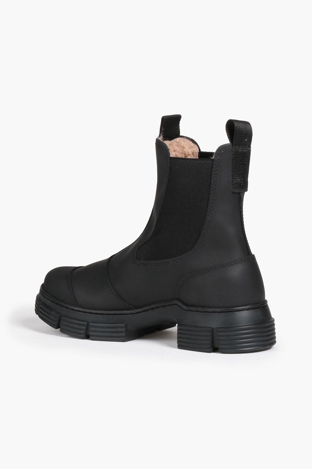 GANNI Chelsea-Boots aus Gummi