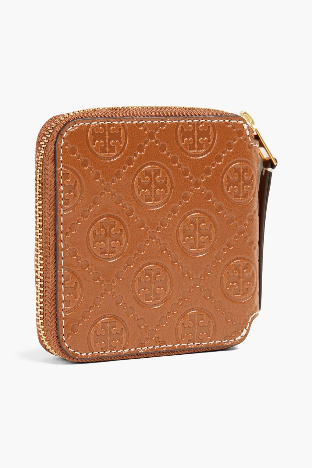 TORY BURCH محفظة من الجلد بتصميم منقوش
