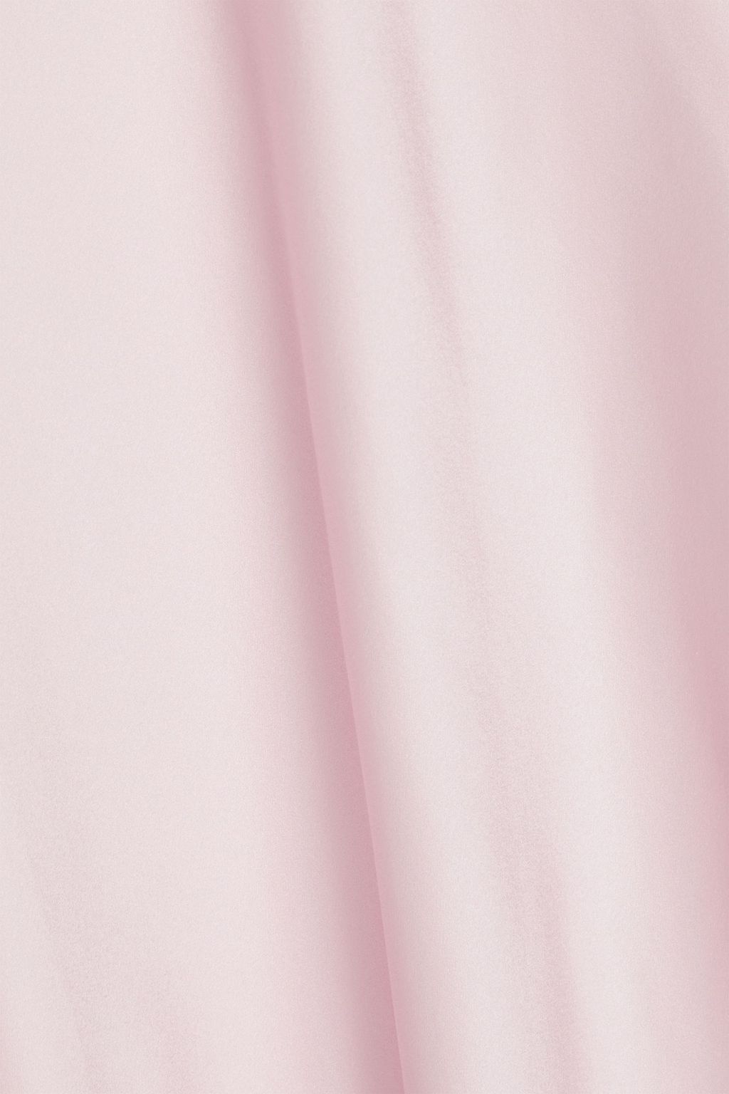 GINIA Lace-trimmed silk-charmeuse chemise