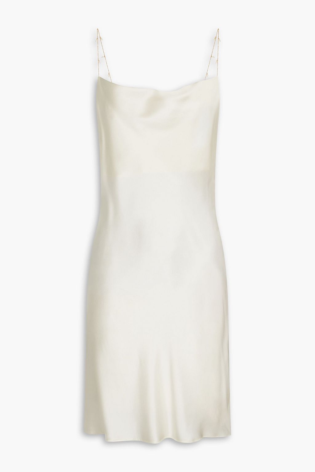 Silk charmeuse deals slip dress