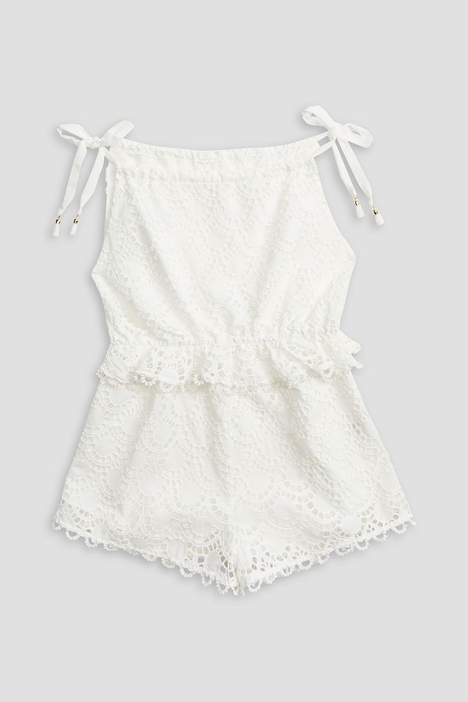 KIDS WIDE STRAP PLAYSUIT WITH FRILL EDGES LADY LIMONADA main image 1