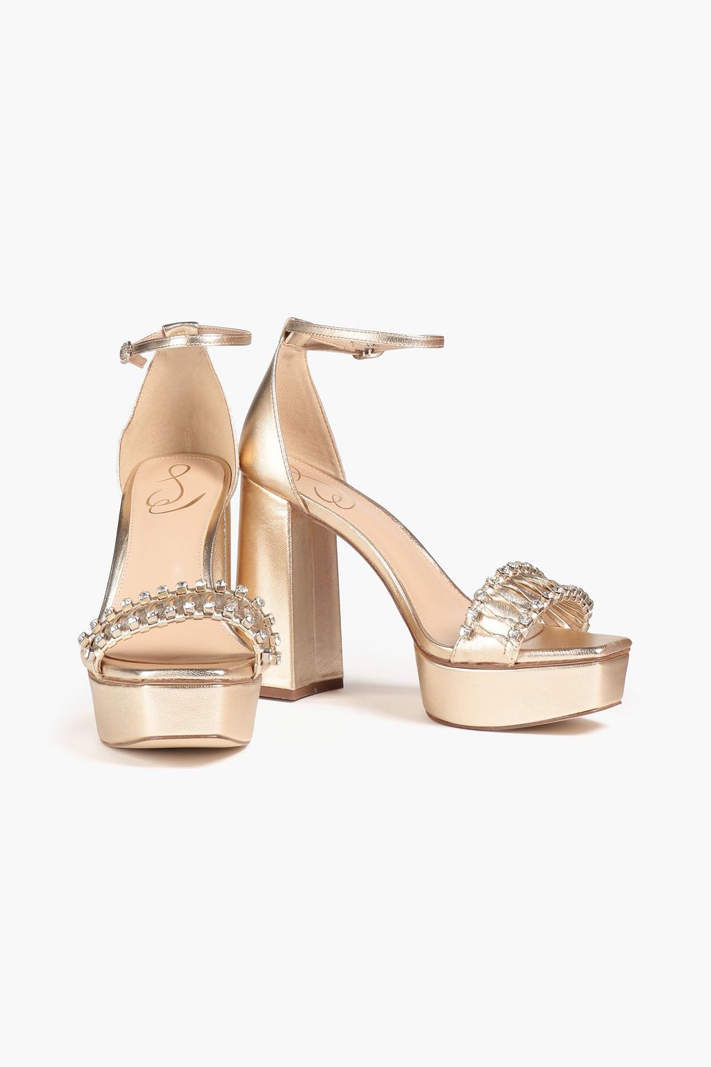 Sam edelman crystal sandals on sale