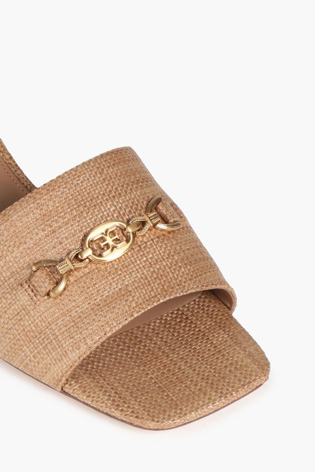SAM EDELMAN حذاء ميول من قماش الرافيا الصناعي بتصميم مزركش