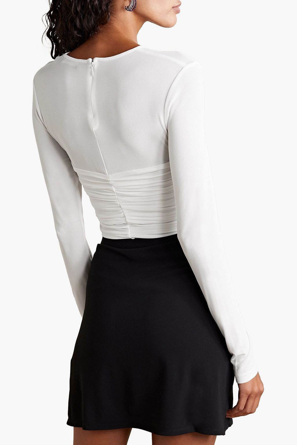 ISABEL MARANT Jalila ruched stretch-jersey top