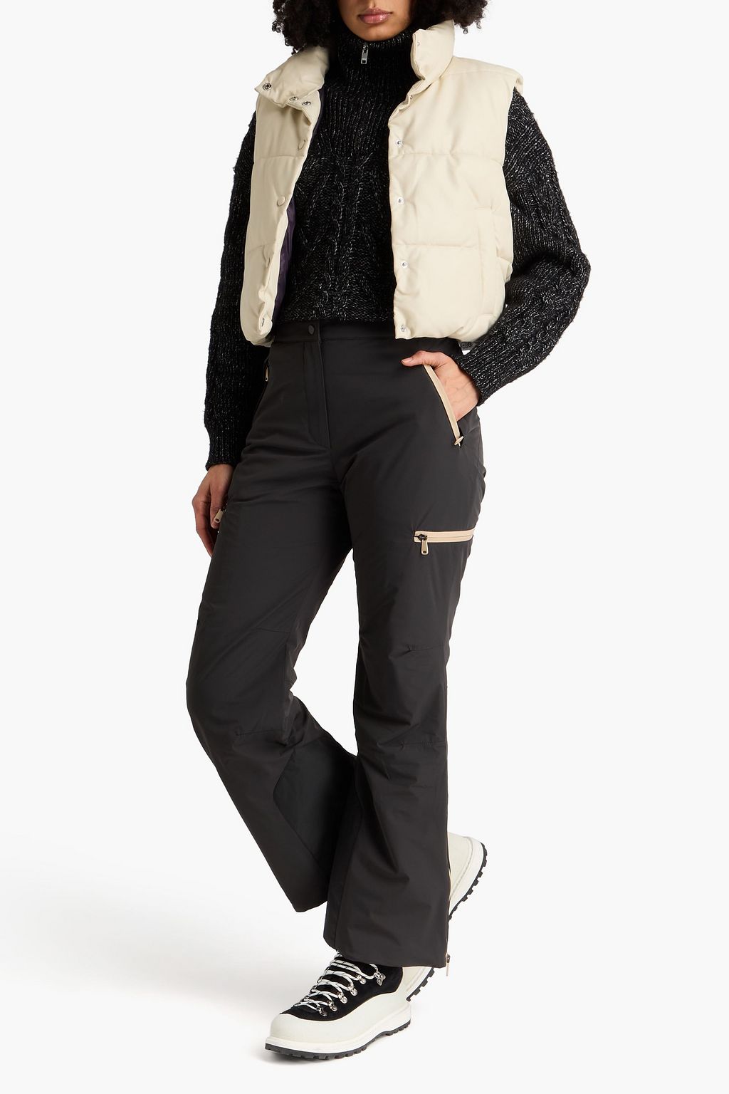 BRUNELLO CUCINELLI Bead-embellished ski pants | THE OUTNET