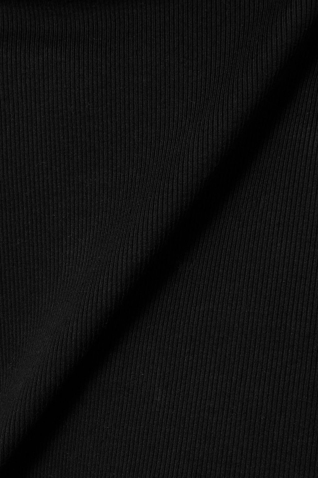 ROSIE ASSOULIN Charlie's Bib open-back ribbed cotton-blend top