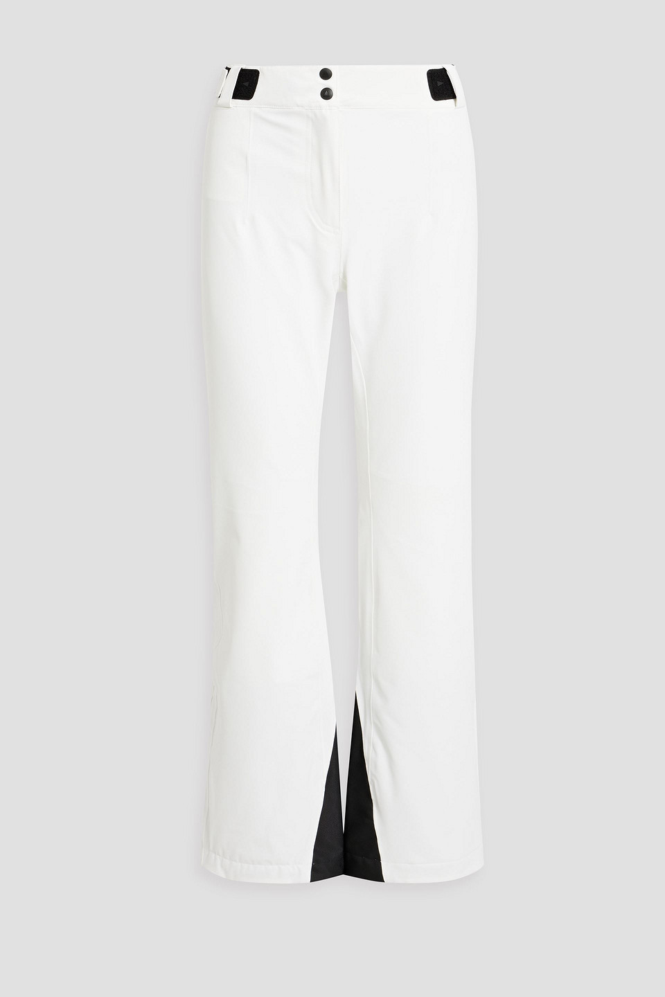 Shop Aztech Mountain Aztech Two-tone Bootcut Ski Pants In White