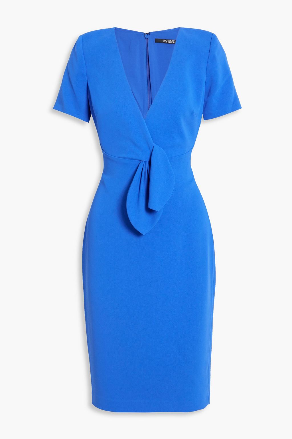 BADGLEY MISCHKA Knotted crepe dress