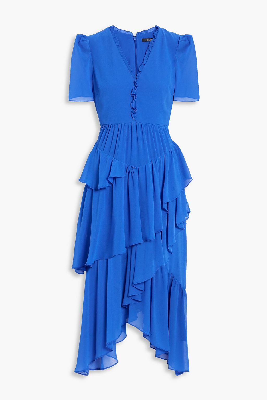 BADGLEY MISCHKA Knotted crepe dress