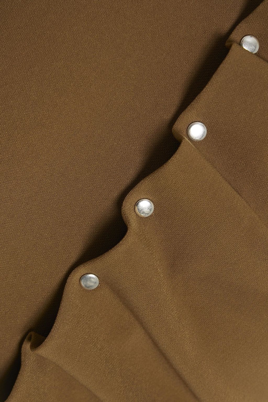 PARIS GEORGIA Magda studded stretch-crepe maxi skirt