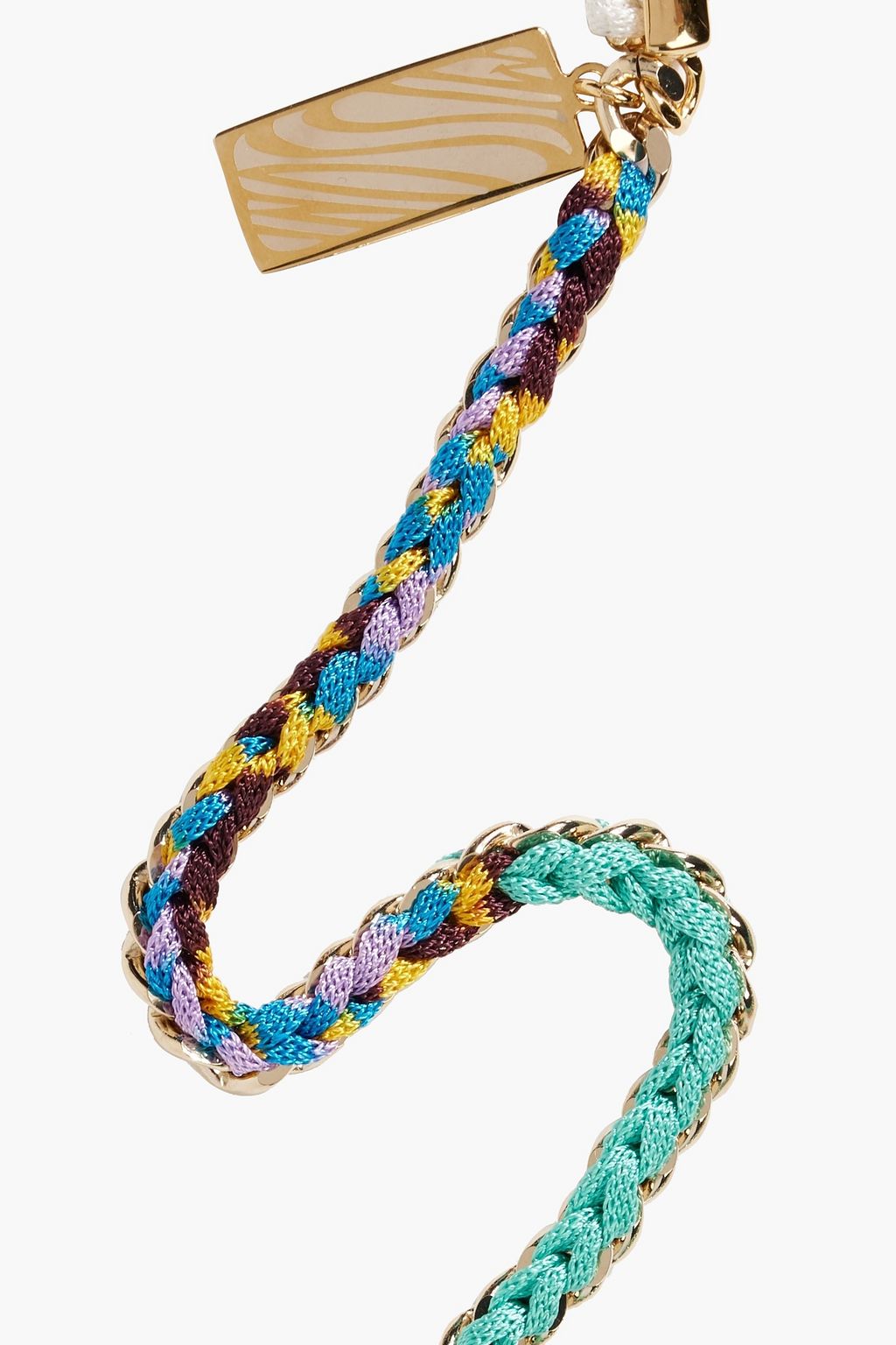 MISSONI Gold-tone cord necklace