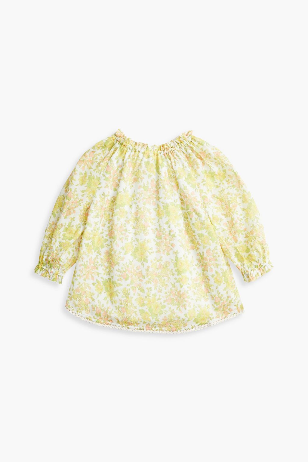 ZIMMERMANN Kids Goldie floral-print cotton top