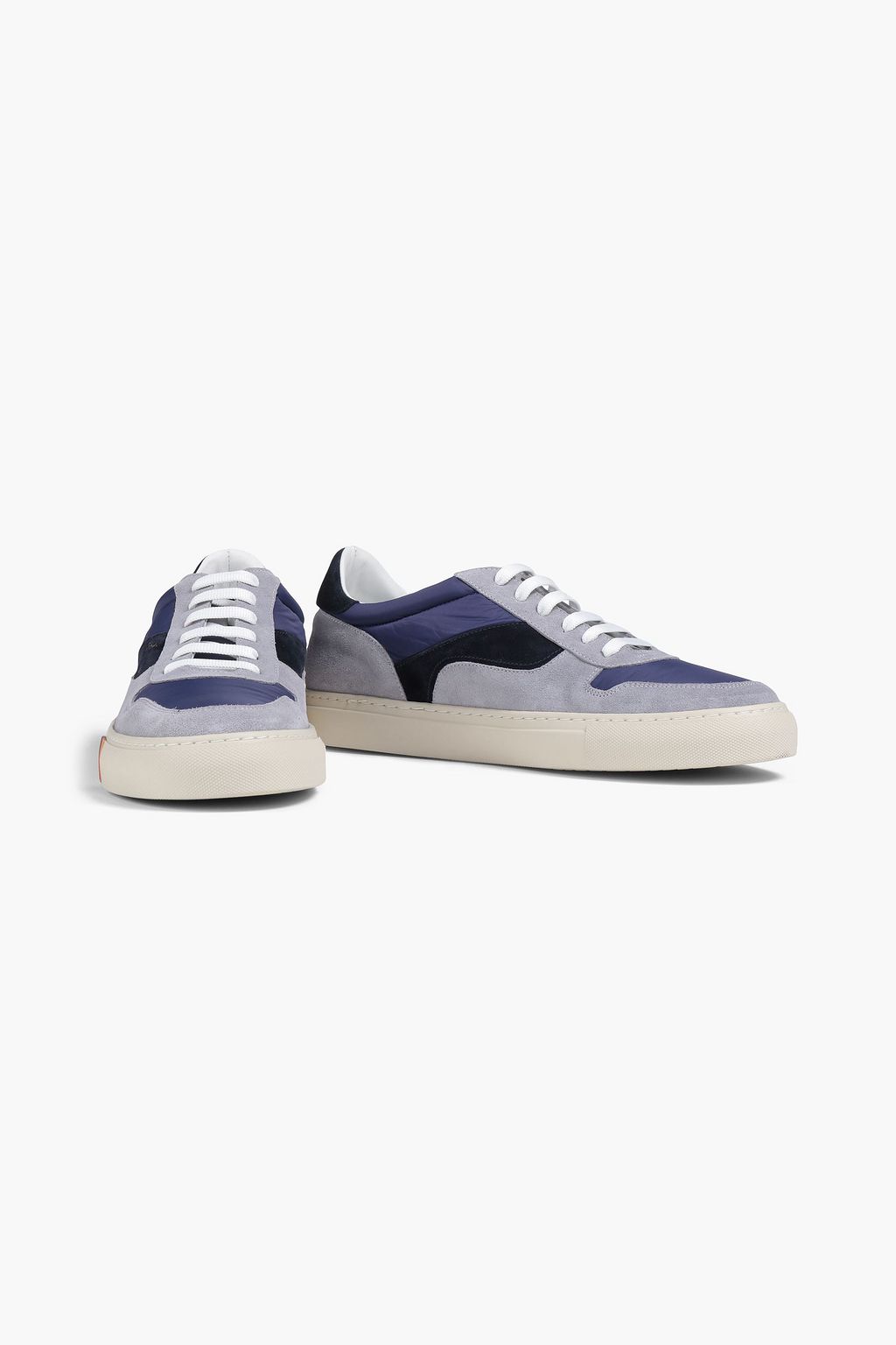 PAUL SMITH Riley shell and suede sneakers